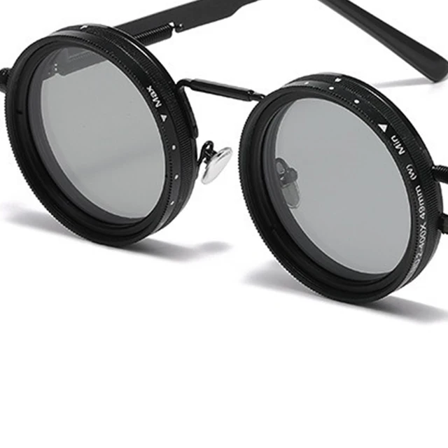 Adjustable Dimming Sunglasses Outdoor Fishing Driving Dual Filter Glasses UV Anti UV Personalized Polarized Sunglasses – Bild 4